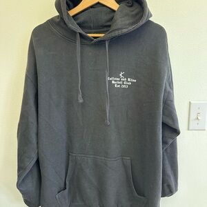 Caffeine and Kilos Reaper Black Hoodie Sweatshirt - Unbranded